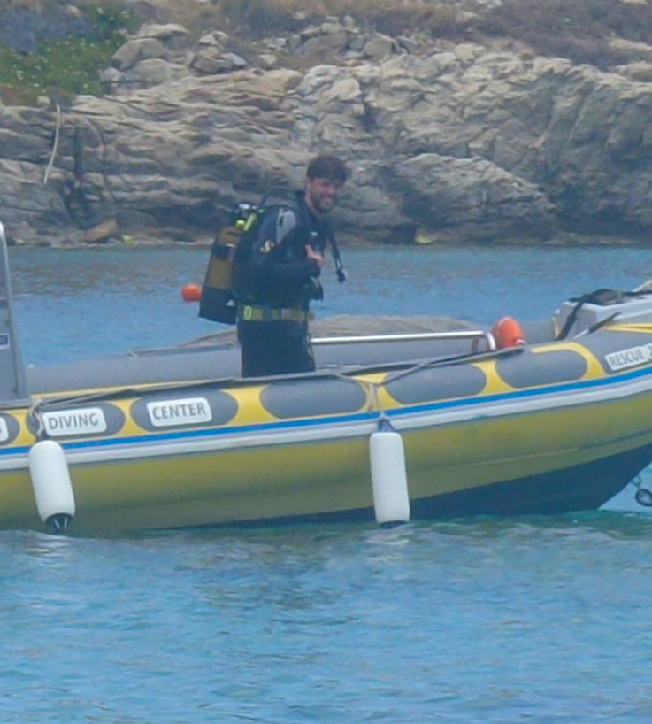 Jason scuba-diving